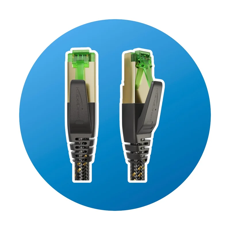 1,5m KabelDirekt Cat7 Netzwerkkabel
