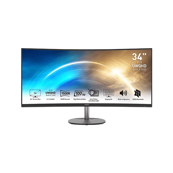 PRO MP341CQDE | MSI PRO Monitor