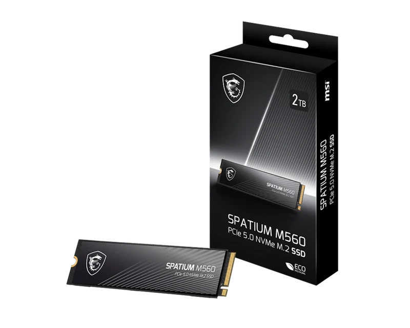 MSI SSD SPATIUM M560 PCIe 5.0 NVMe M.2 2TB