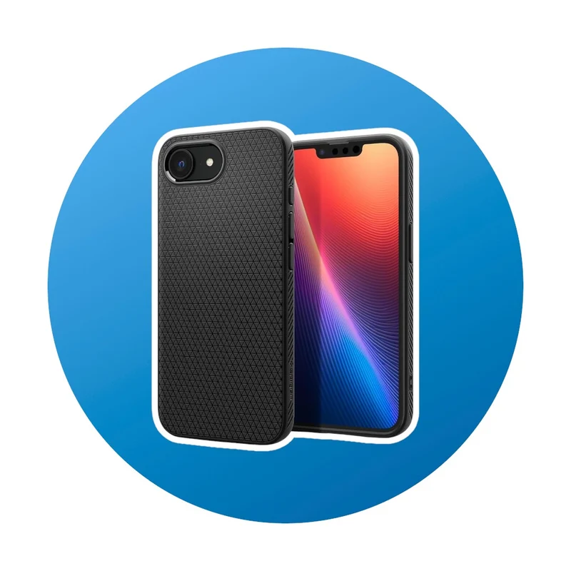 Spigen iPhone SE/16E Liquid Air Hülle schwarz