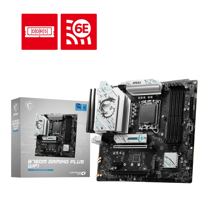 MSI Motherboard B760M GAMING PLUS WIFI