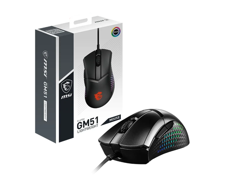 MSI Gaming Maus CLUTCH GM51 LIGHTWEIGHT