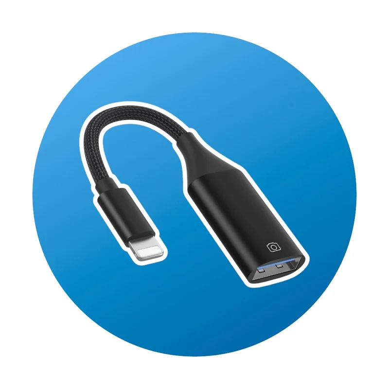iPhone USB-Kamera Adapter