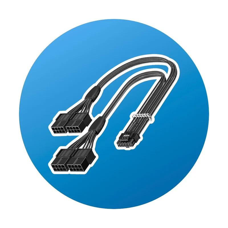 40cm Fasgear PCI-e 5.0 16Pin Verlängerungskabel