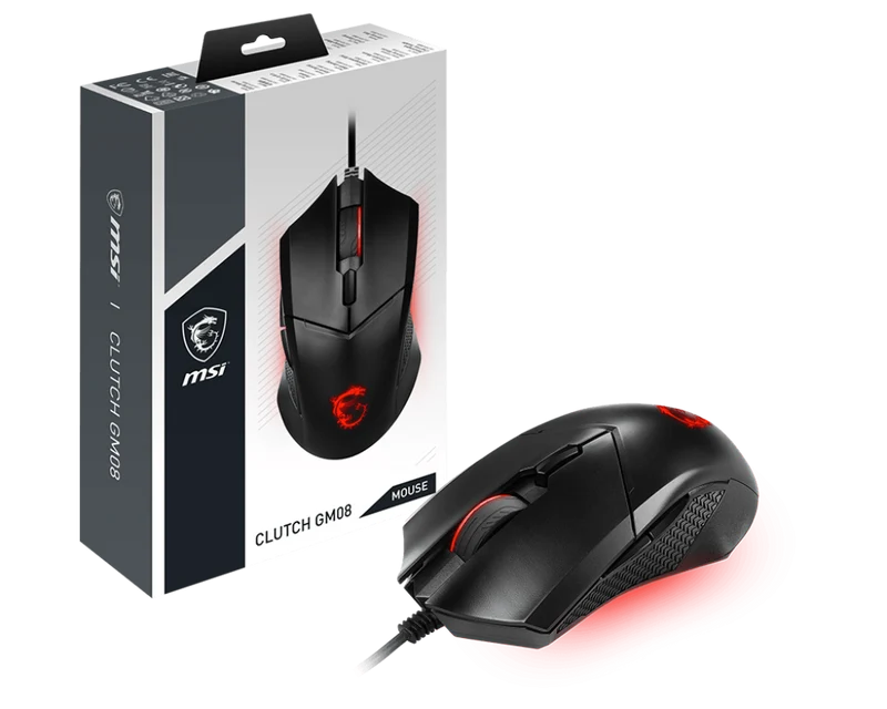 MSI Gaming Maus Clutch GM08 USB