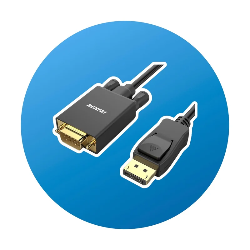 1,8m Benfei DisplayPort auf VGA Kabel