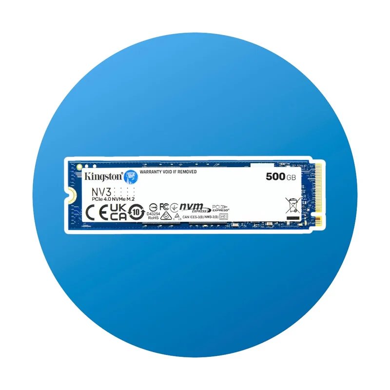 500GB Kingston NV3 PCIe 4.0 NVMe M.2