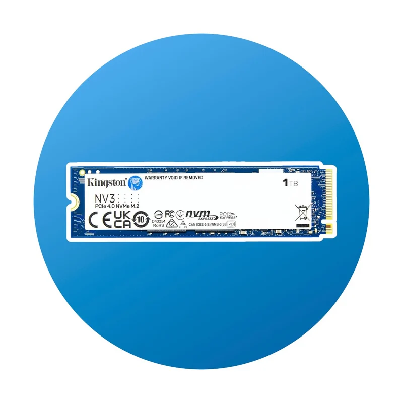 1TB Kingston NV3 PCIe 4.0 NVMe M.2