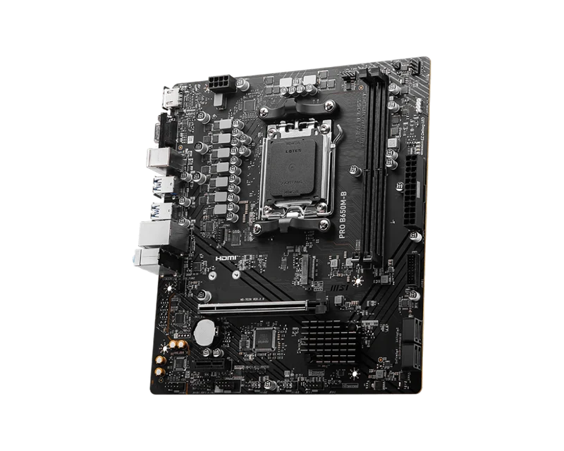 MSI PRO B650M-B – AM5 mATX Mainboard mit DDR5 & 2,5 Gb LAN