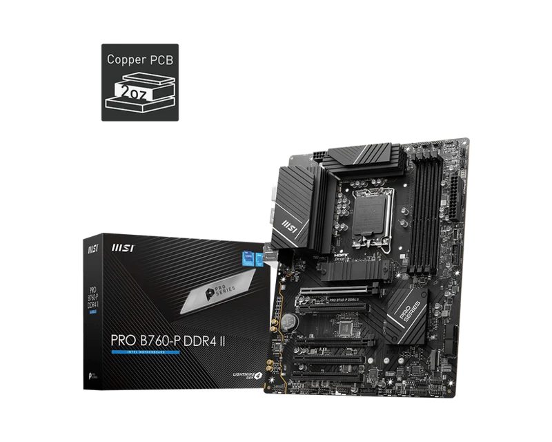 MSI Motherbaord PRO B760-P DDR4 II