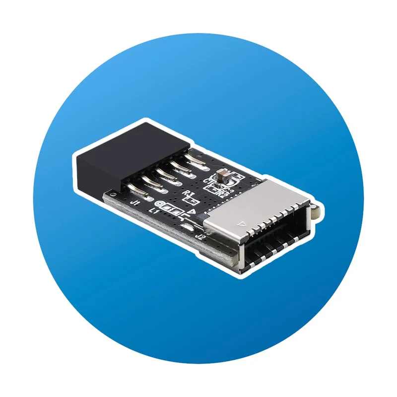 EZDIY-FAB USB 2.0 9-Pin auf USB-C (20-PIN)