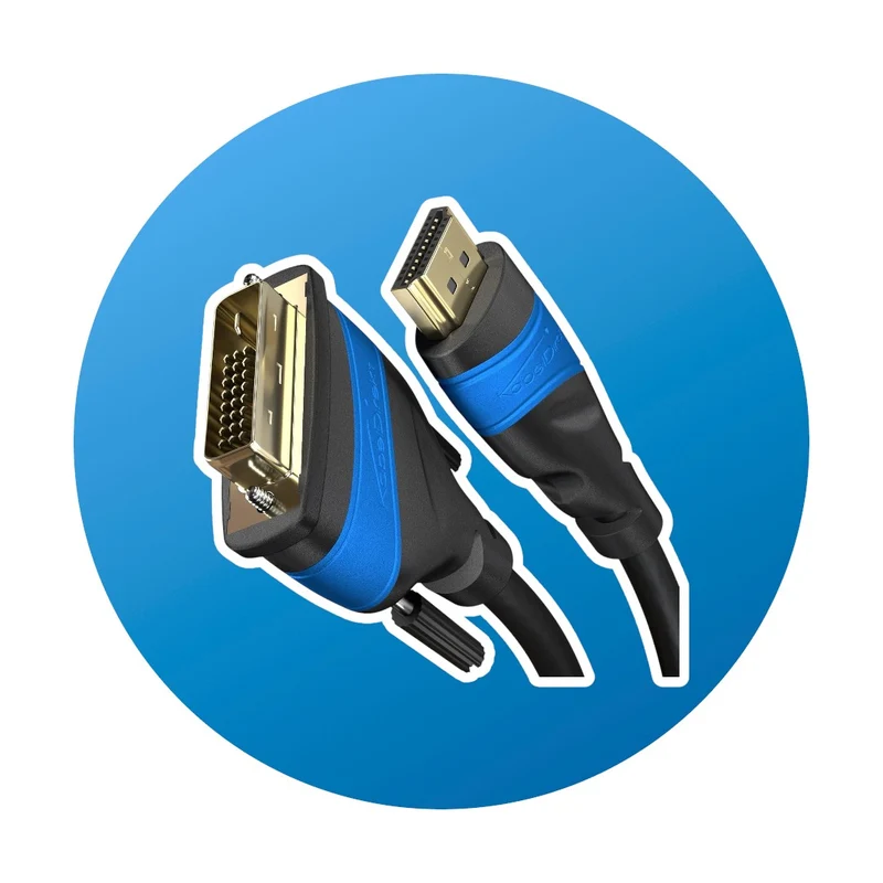 5m KabelDirekt HDMI zu DVI Kabel