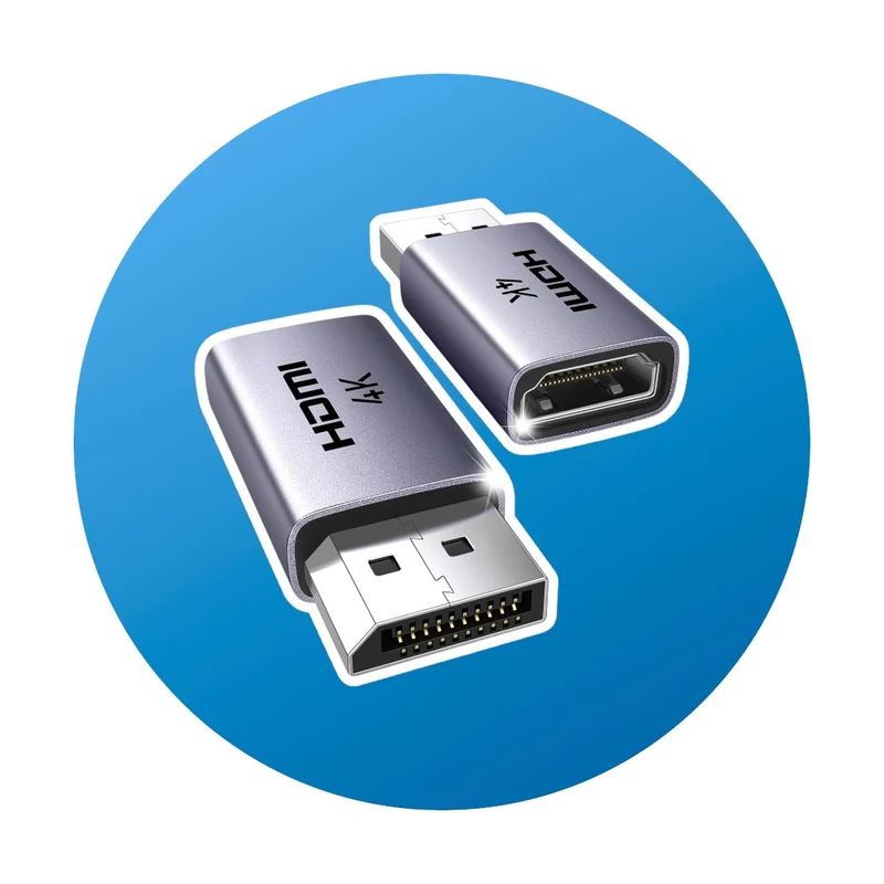 Ugreen 4K DP auf HDMI Adapter 2stk