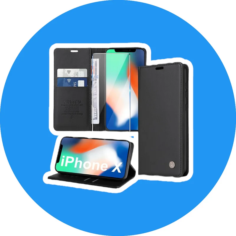 Klapphülle für iPhone X/XS