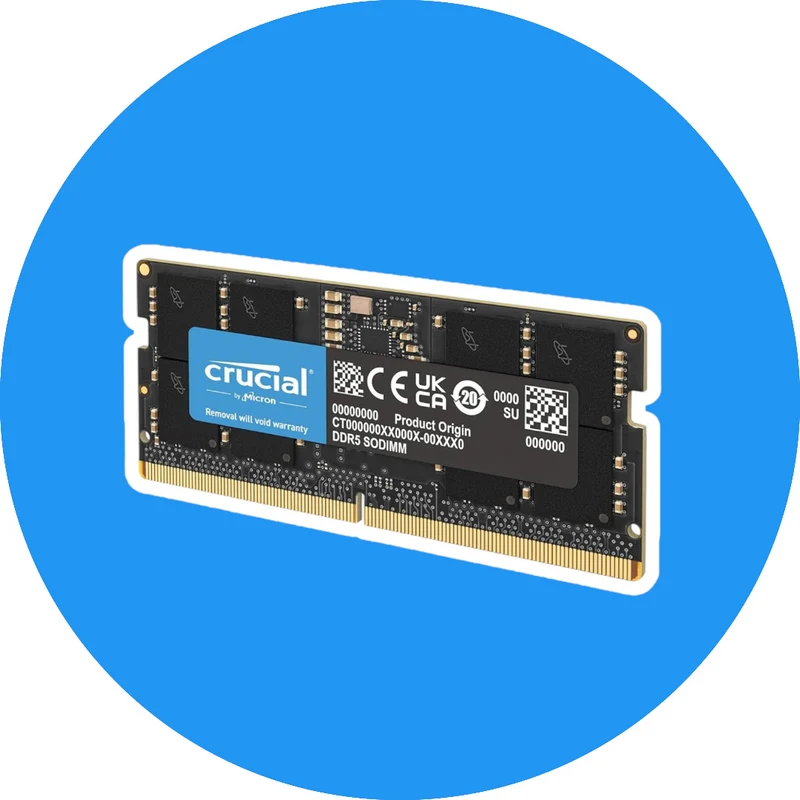 12GB Crucial DDR5 5600 SODIMM