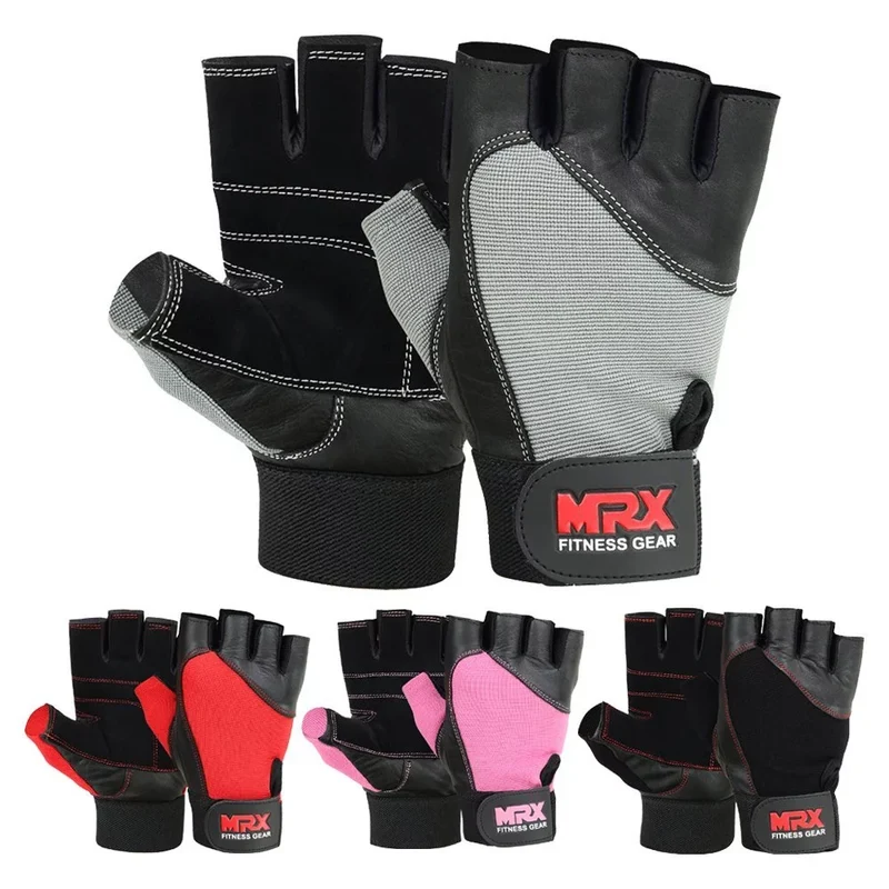 Weight Lifting Gloves for Gym, Training, and Fitness – Men & Women, Grey, Size S