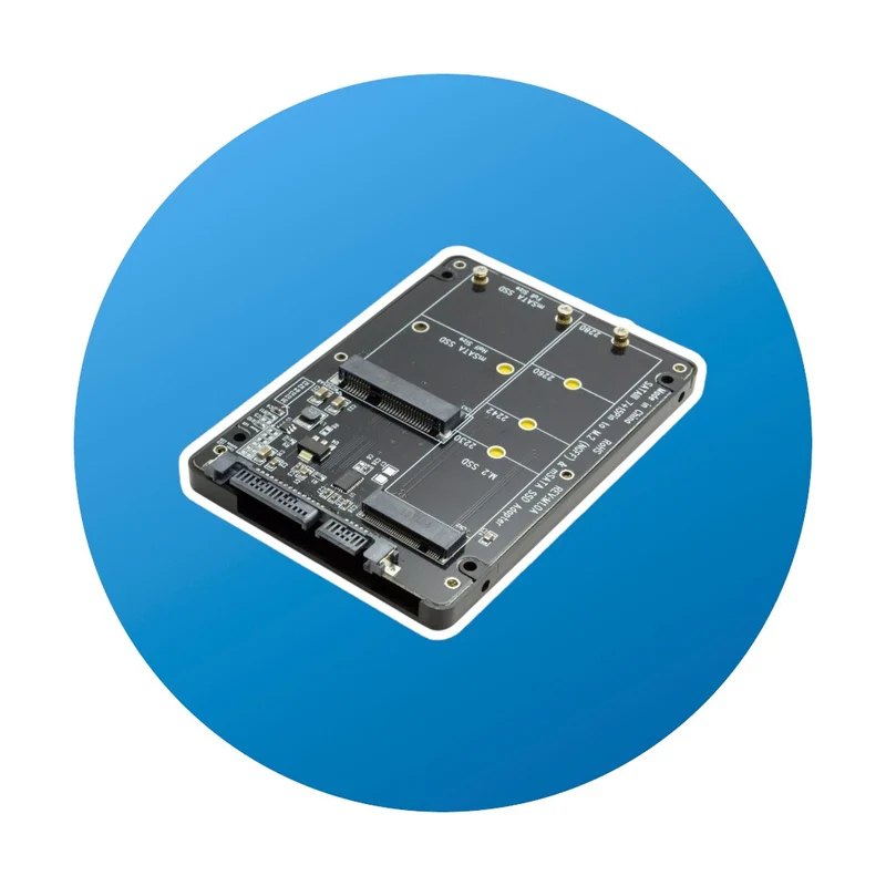 Cablecc M.2 mSATA SSD zu SATA 3.0 Adapter