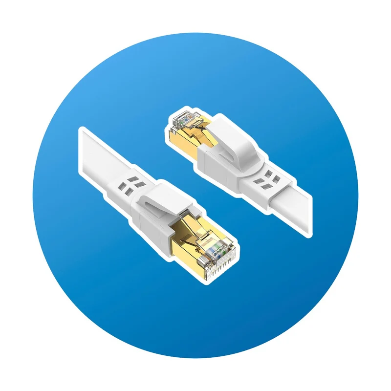 3m Ercielook Patchkabel 10Gbit CAT8 weiss