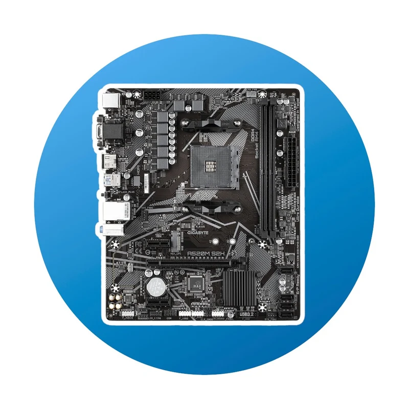 Gigabyte A520M S2H AM4 Mainboard
