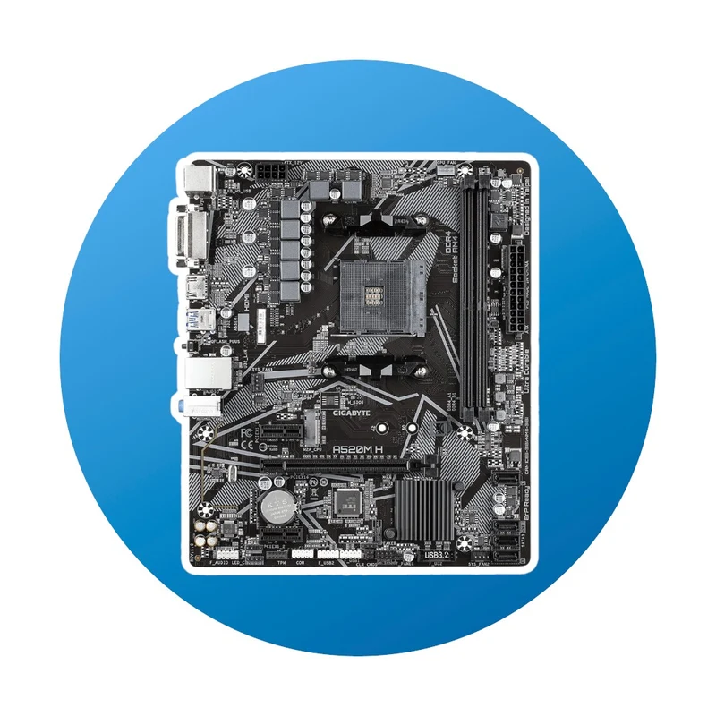 Gigabyte A520M H AM4 Mainboard