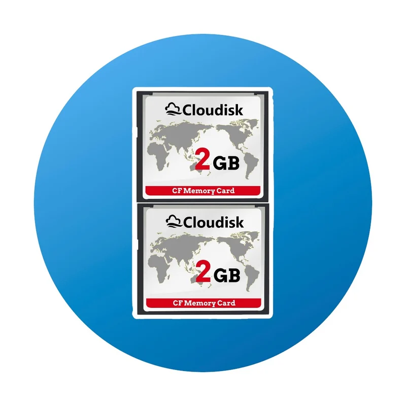 2GB Cloudisk CF-Karte 2er Pack