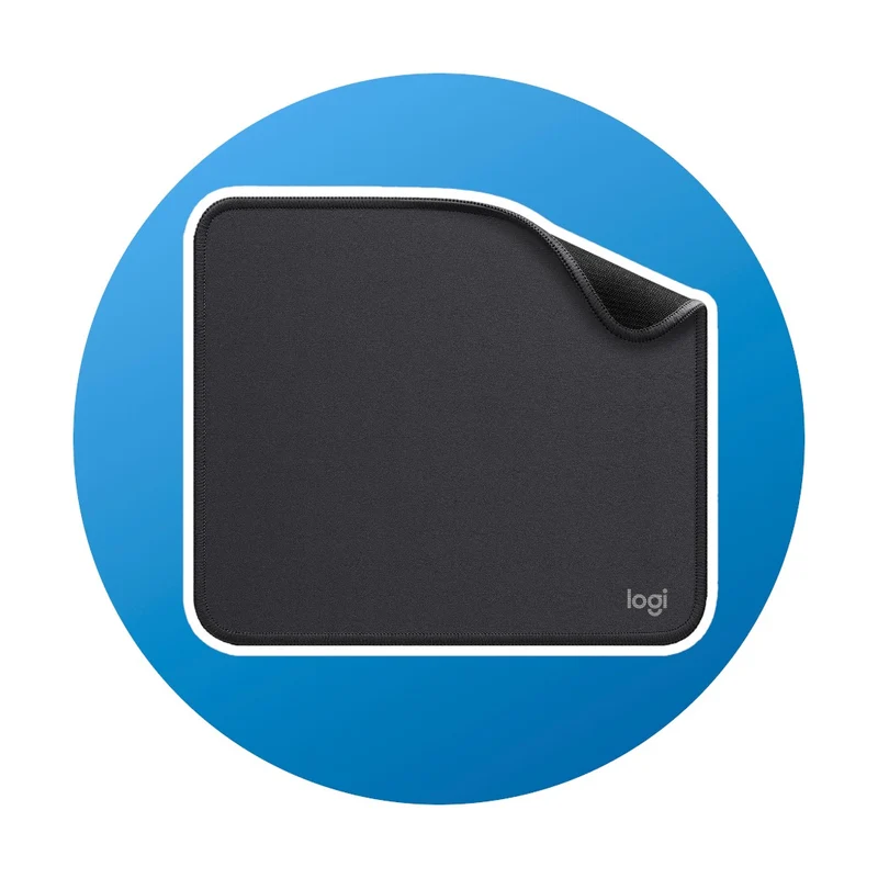 Logitech Mousepad 23x20cm schwarz