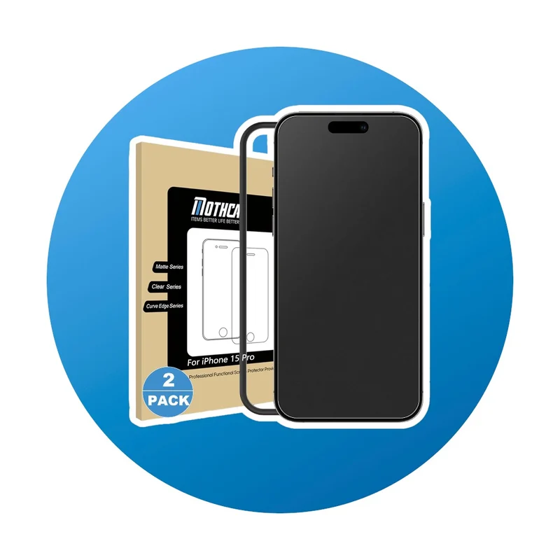 Mothca iPhone 15 Pro Panzerglas Matt