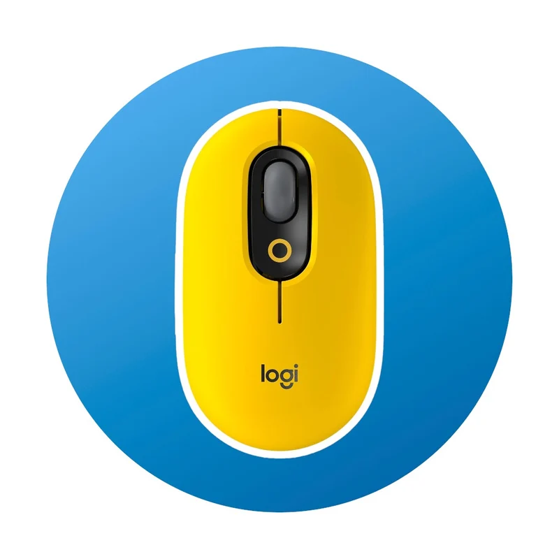 Logitech Pop Maus gelb