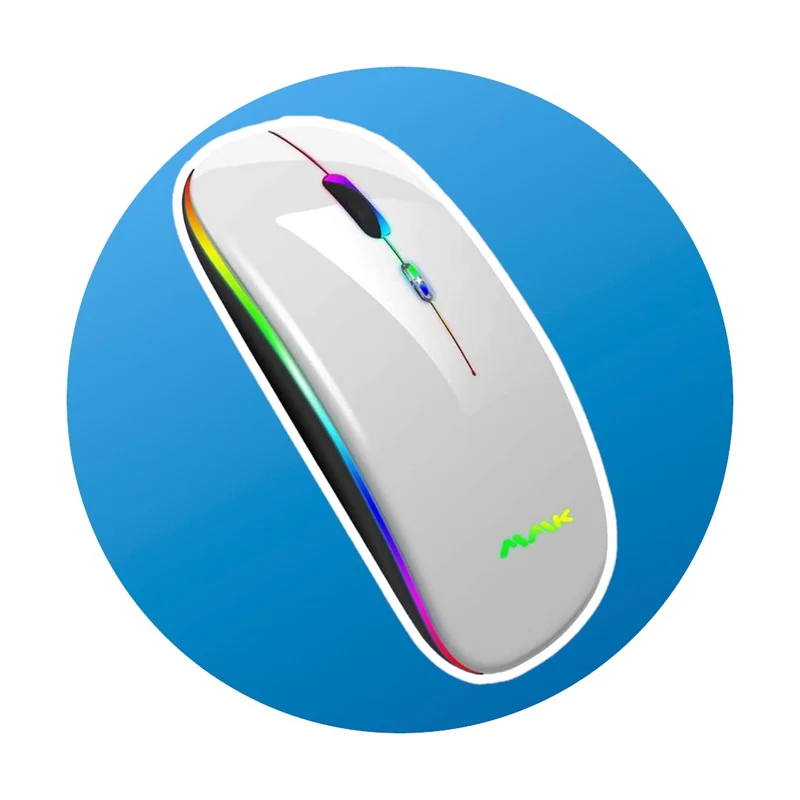 MMK Bluetooth+2.4G Maus silber