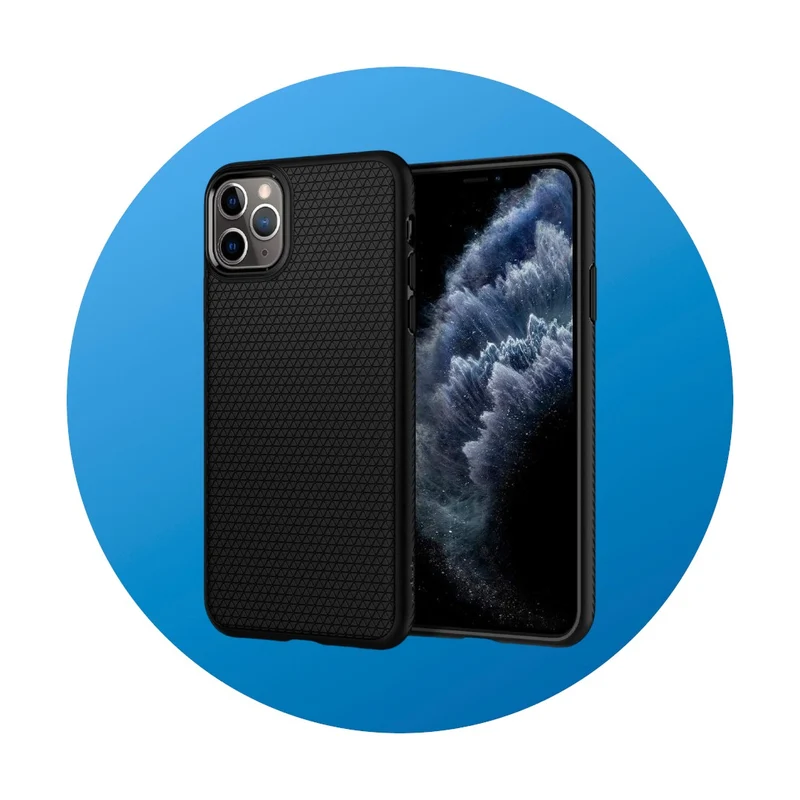Spigen iPhone 11 pro Max Liquid Air Hülle schwarz