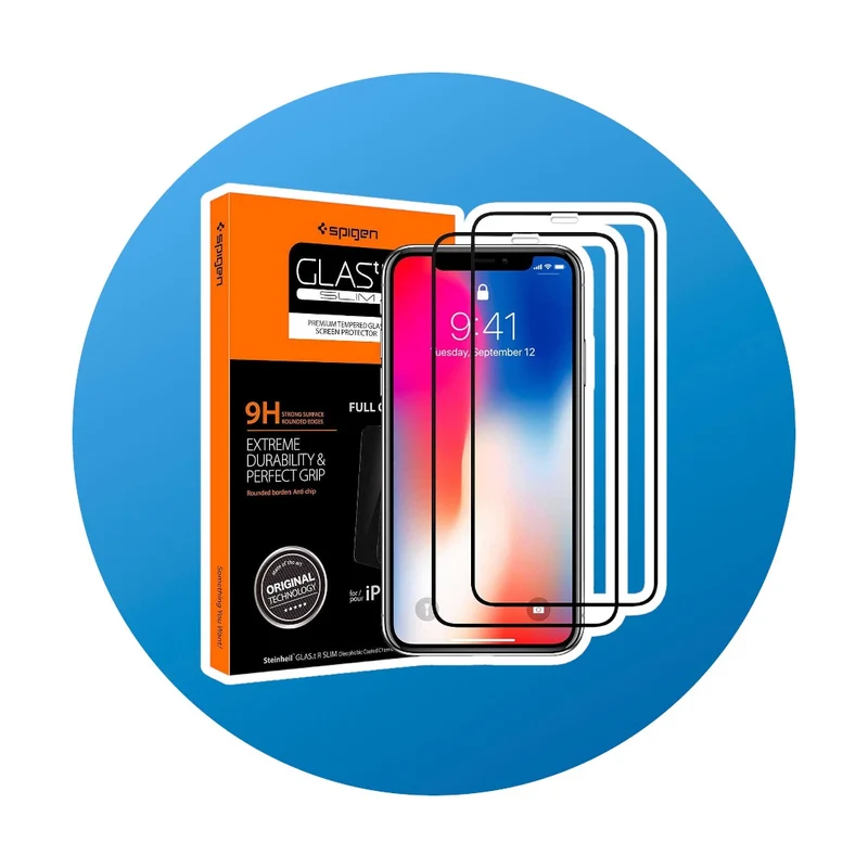 Spigen iPhone 11 Pro/XS/X Panzerglas 2Pack