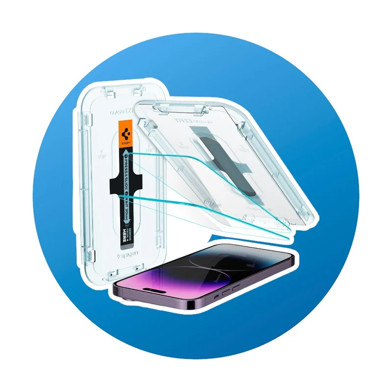 Spigen iPhone 14 Pro Max Panzerglas 2Pack