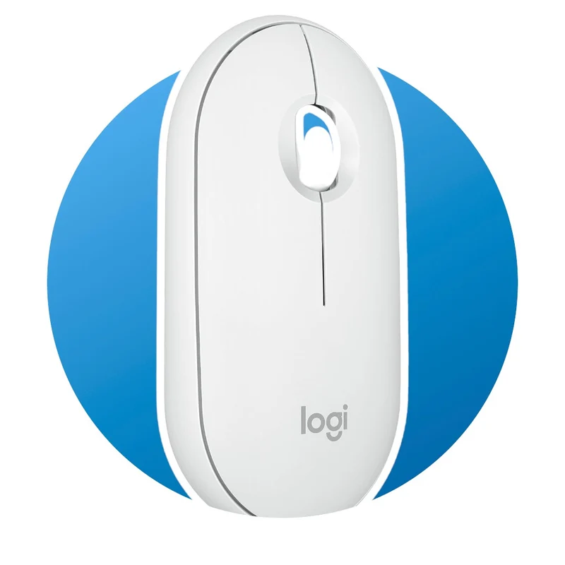Logitech Pebble Mouse 2 M350S weiß
