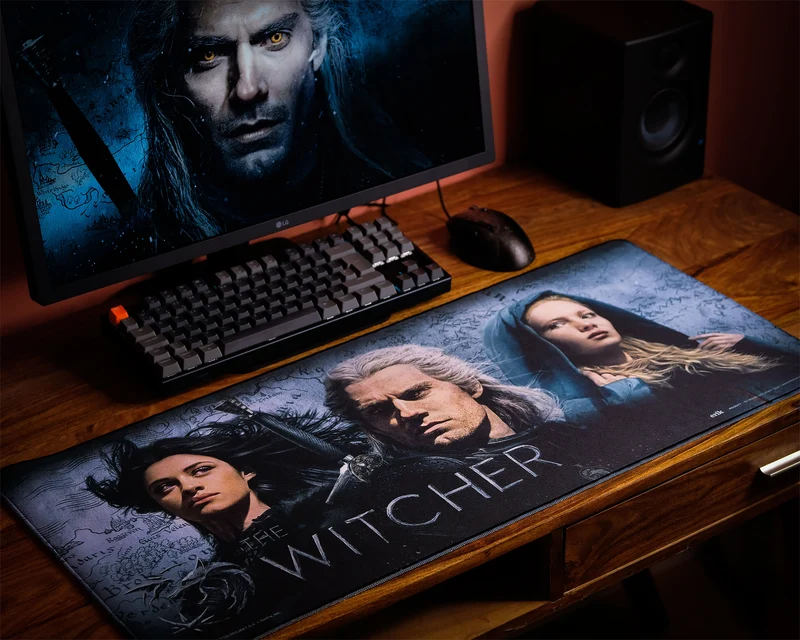 Witcher - Geralt, Ciri und Yennefer Mousepad