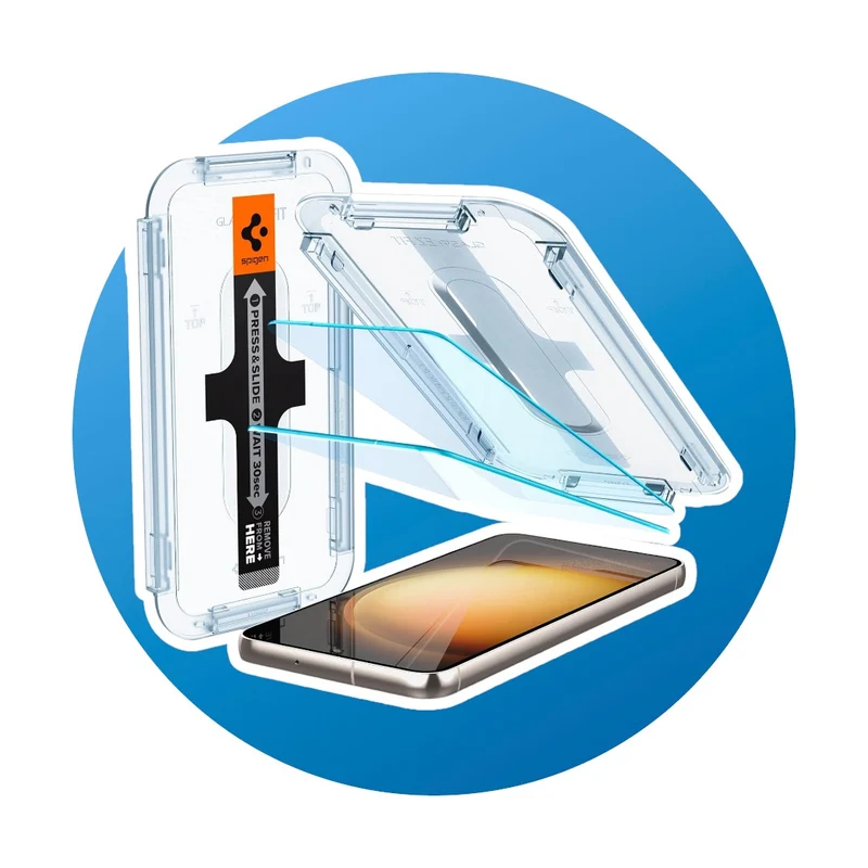 Spigen Panzerglas 2er - S23