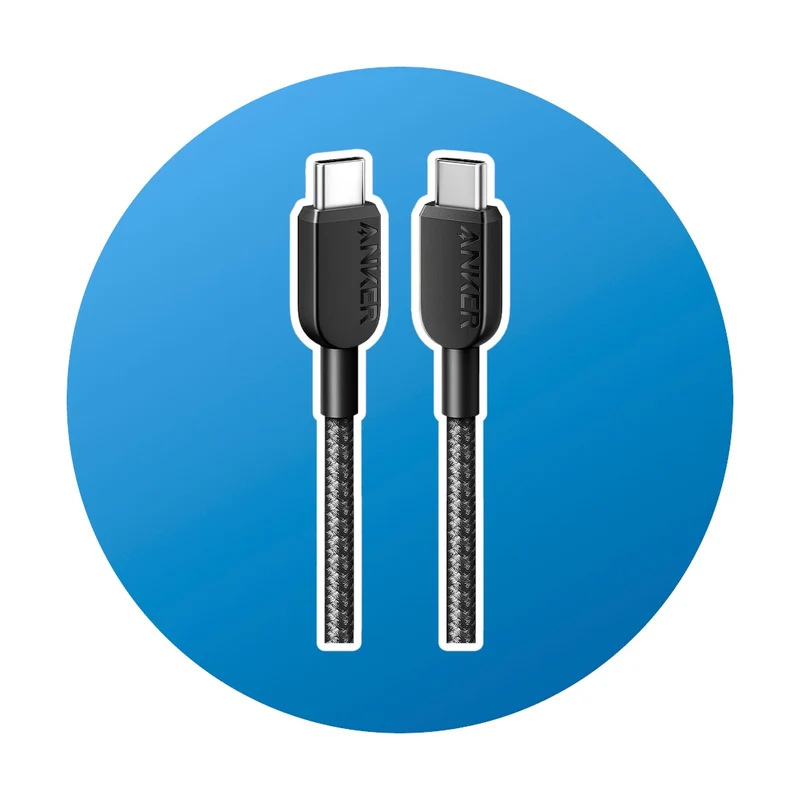 0,9m Anker USB-C Kabel schwarz 60W