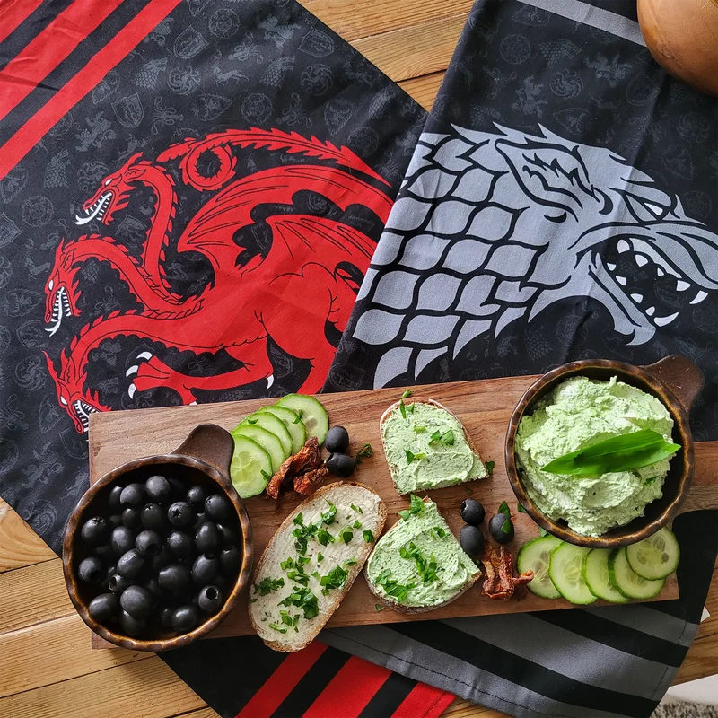 Stark und Targaryen Geschirrtücher Set - Game of Thrones