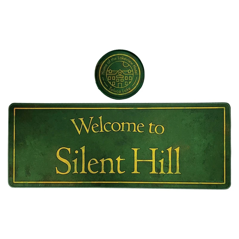 Silent Hill Schreibtischunterlage & Untersetzer