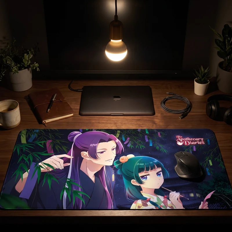 Die Tagebücher der Apothekerin - Maomao und Jinshi Mousepad